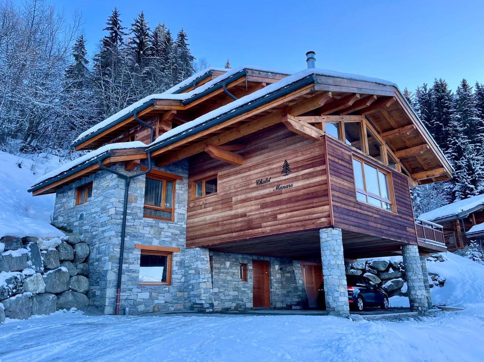 Arc 1800, Le Chalet Manaro Avec Sa Vue Panoramique Бур-Сен-Морис Екстериор снимка